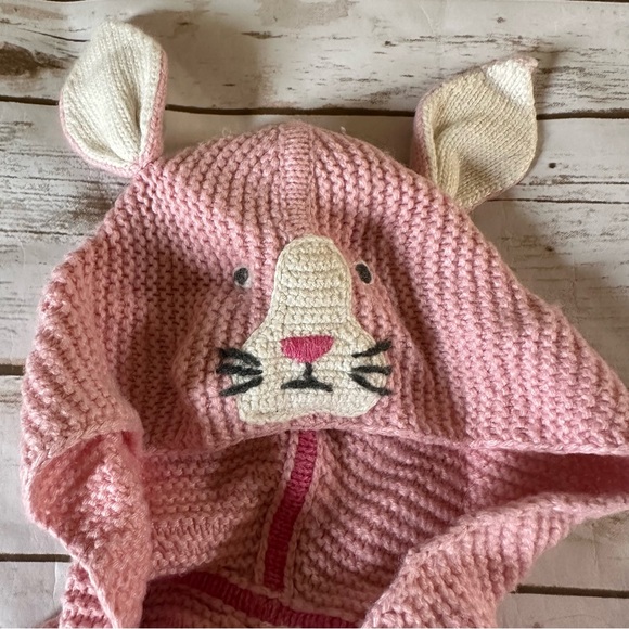 Mini boden bunny knit sweater vguc 6/12 - Picture 5 of 6